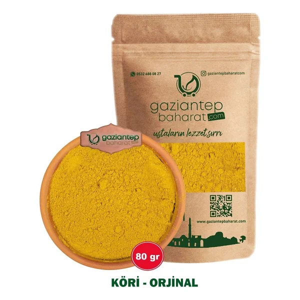 Gaziantep Baharat Köri Baharatı 80 Gr - Aromatik Ve Doğal Tat - Görsel 2