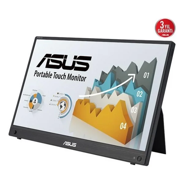 Asus Zenscreen Mb16aht 15.6" 5 Ms Full HD Ips 60 Hz Dokunmatik Taşınabilir Monitör - Görsel 3