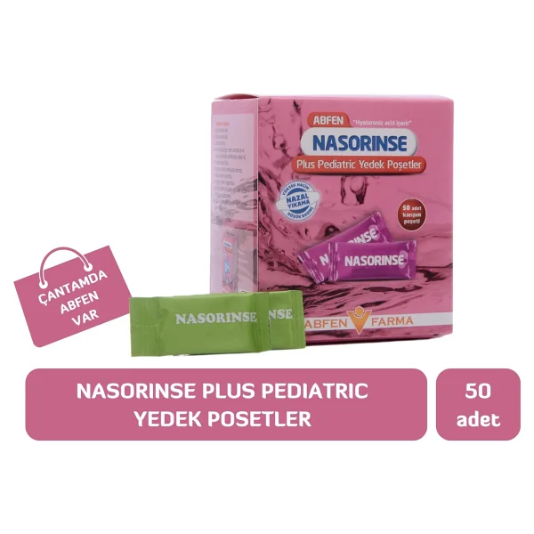 Nasorinse Plus Pediyatrik Yedek Poşet 50 Adet - Görsel 3
