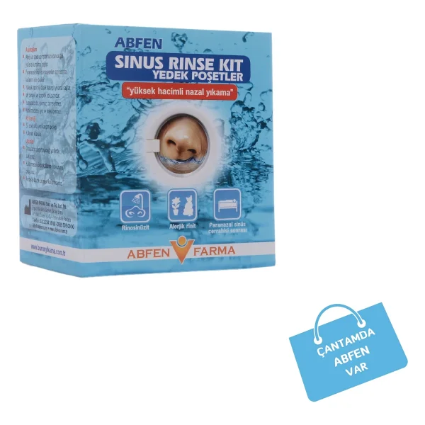 Abfen Sinus Rinse Kit Pediatric Yedek Poşetler - Görsel 3