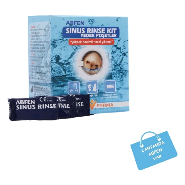 Abfen Sinus Rinse Kit Pediatric Yedek Poşetler - Görsel 4