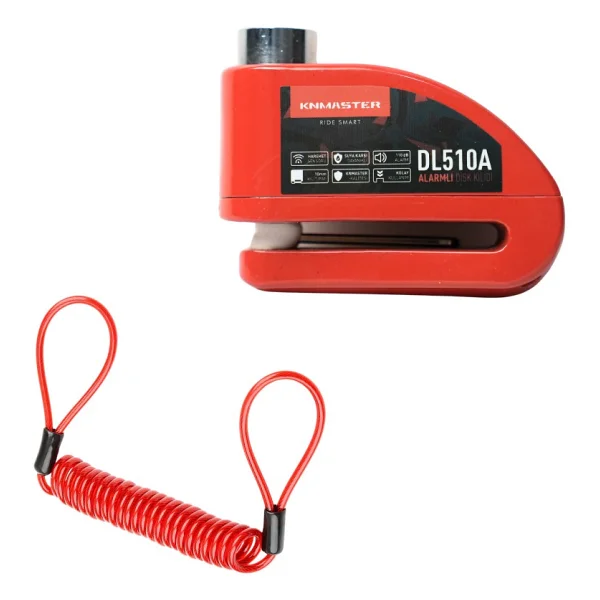 Knmaster DL510A 10 mm Alarmlı Disk Kilidi - Görsel 5