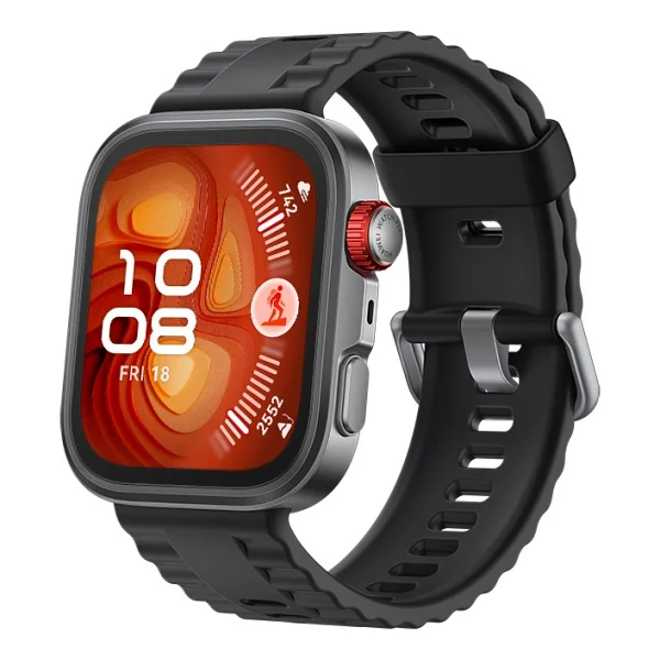 Huawei Watch Fit 4 Pro Siyah Kauçuk Kayış Akıllı Saat - Görsel 2