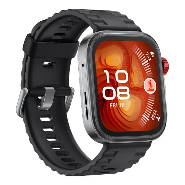 Huawei Watch Fit 4 Pro Siyah Kauçuk Kayış Akıllı Saat - Görsel 3