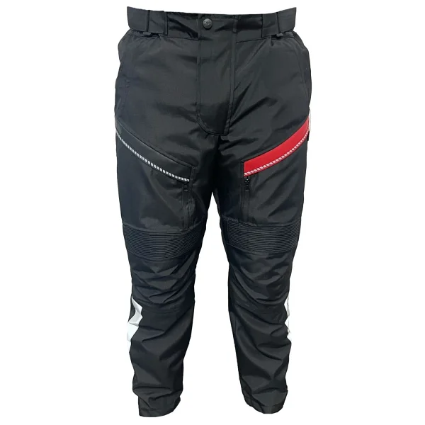 Forte Gt 1091 Korumalı Siyah Motosiklet Pantolonu - Görsel 9