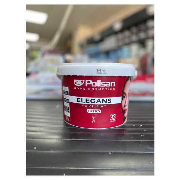 Polisan Elegans Extra Yarı Mat 12.5 Lt İç Cephe Boyası - Görsel 2