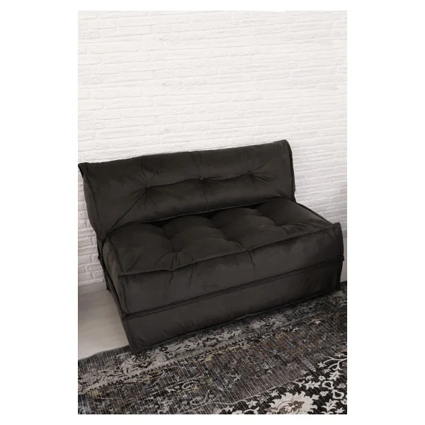 Homedius Mocca Çift Kişilik Katlanır Yatak Uzanma Koltuğu - Görsel 6