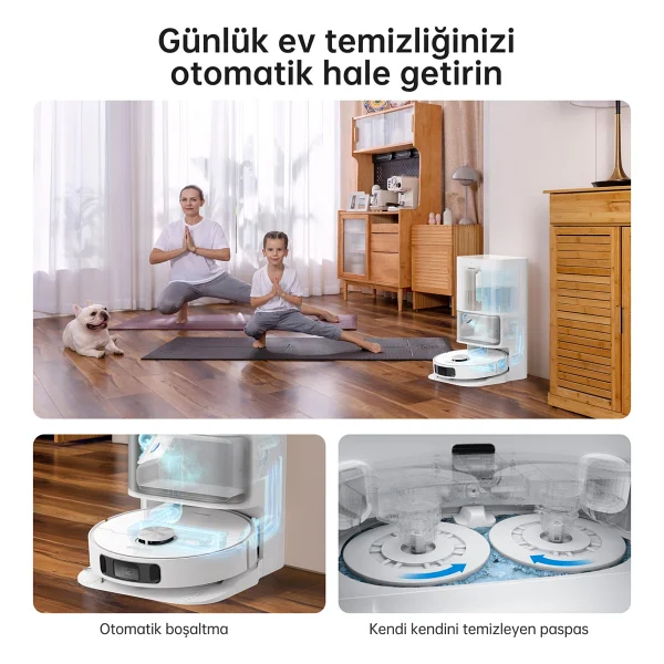Dreame Bot L10s Ultra Çöp İstasyonlu Akıllı Robot Süpürge - Görsel 3