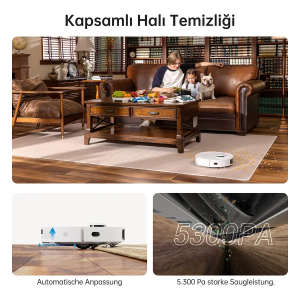 Dreame Bot L10s Ultra Çöp İstasyonlu Akıllı Robot Süpürge - Görsel 6