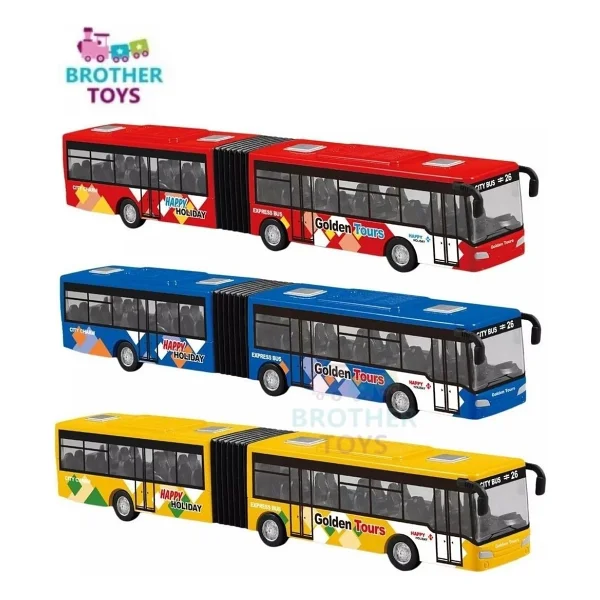 Oyuncak Körüklü Otobüs Metrobüs 1 Adet Fiyatıdır - Bej - Görsel 4