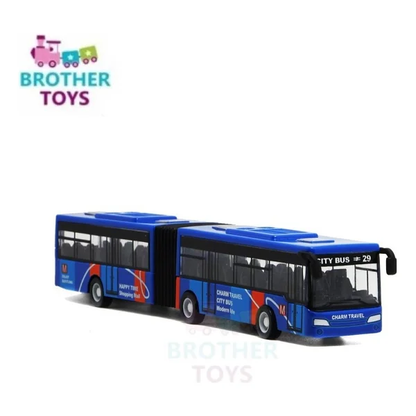 Oyuncak Körüklü Otobüs Metrobüs 1 Adet Fiyatıdır - Bej - Görsel 3