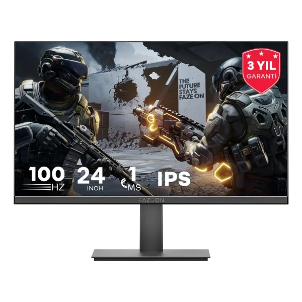 Fazeon X24f100 23.8" 1 Ms Full HD Ips 100 Hz Oyuncu Monitörü - Görsel 2