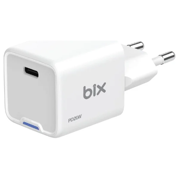 Bix Bx1p20g 20 W Beyaz Hızlı Şarj Adaptörü - Görsel 3