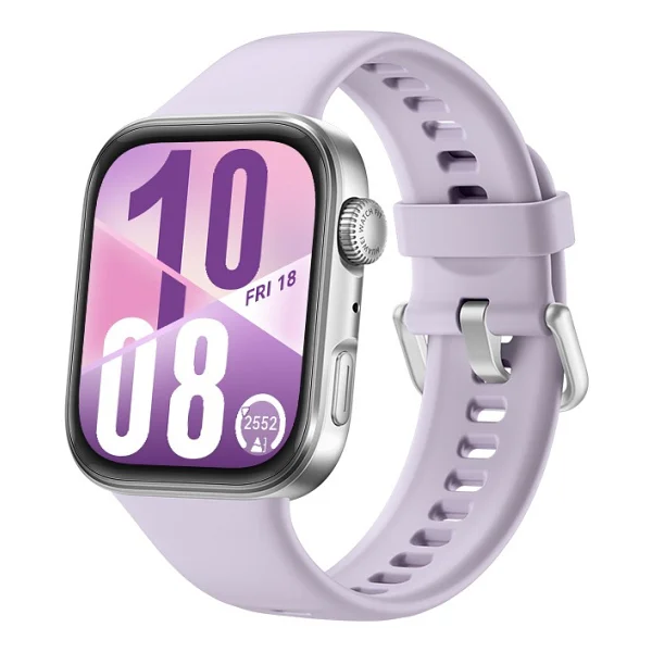 Huawei Watch Fit 4 Mor Kauçuk Kayış Akıllı Saat - Görsel 2