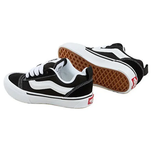 Vans Knu Skool Vn000cyu6bt1 Siyah-Beyaz Çocuk Sneaker - Görsel 3