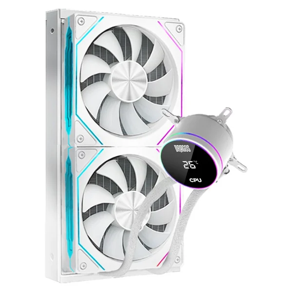 Dragos Frostbite Argb Beyaz 240 Mm İşlemci Sıvı Soğutucu - Görsel 3