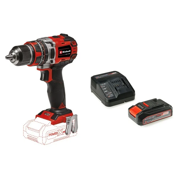Einhell Tp-CD 18/50 Li-İ Bl Tek Akülü 2.5 Ah Darbeli Matkap - Görsel 2