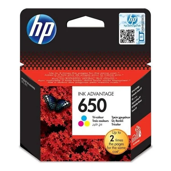 Hp 650 Cz102ae Renkli Kartuş - Görsel 2