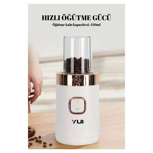 Yui M-2001 3'ü 1 Arada 300 W Blender Seti - Görsel 5
