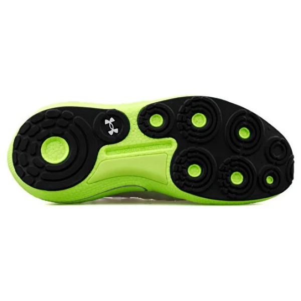 Under Armour Phantom 4 3027593-104 Beyaz-Yeşil Erkek Spor Ayakkabı - Görsel 5