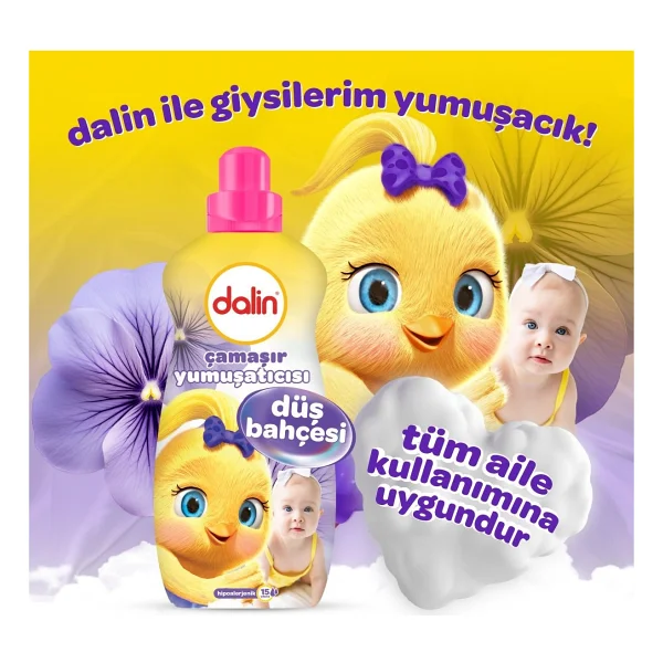 Dalin Düş Bahçesi Çamaşır Yumuşatıcı 1500 Ml - Görsel 2