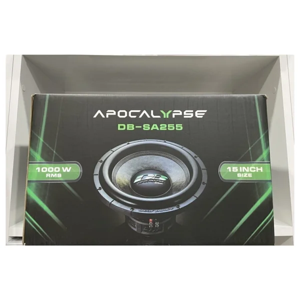 Deaf Bonce Apocalypse Db-Sa255 D1/D2 38 Cm 2000 W Subwoofer Oto Hoparlör - Görsel 4
