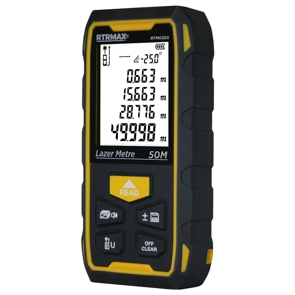 Rtrmax Rtm035g 50 M Lazer Metre - Görsel 2
