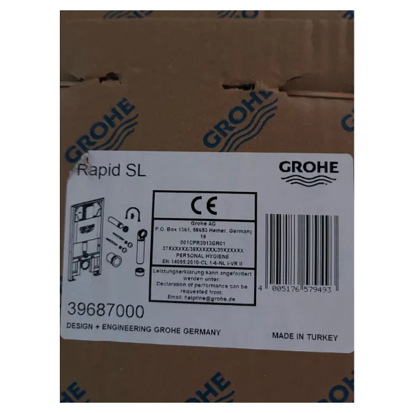 Grohe 39687000 89 Mm Rapid Sl Pnömatik Gömme Rezervuar - Görsel 4
