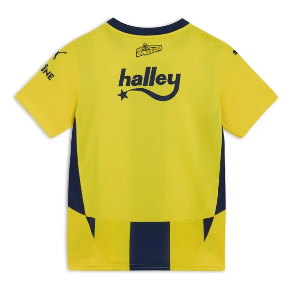 Puma 775364-01 2024/2025 İç Saha Çubuklu Çocuk Fenerbahçe Forması - Görsel 2