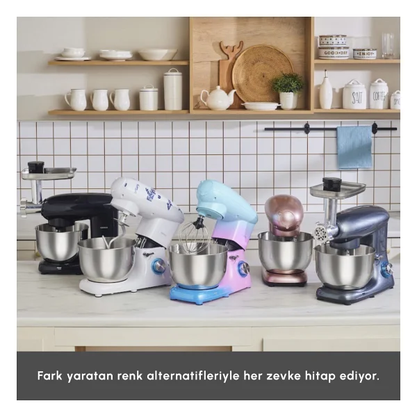 Karaca Multichef 5.5 Lt 1900 W Stand Mikser - Görsel 10