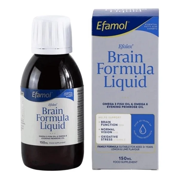Efamol Brain Formula Liquid 150 Ml Şurup - Görsel 2
