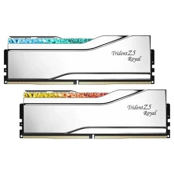 G.Skill Trident Z5 Royal 96 GB (2x48) 6400 MHz Cl32 F5-6400j3239f48gx2-Tr5s DDR5 RAM - Görsel 2