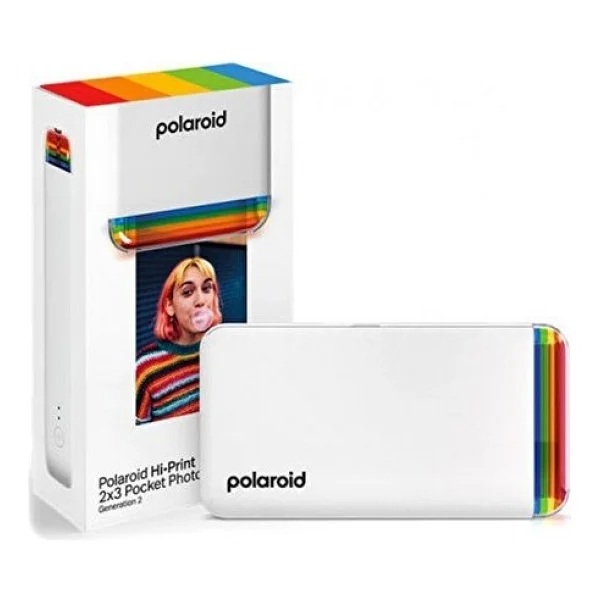 Polaroid Beyaz Hi Print 2x3 Gen 2 Fotoğraf Yazıcısı - Görsel 3
