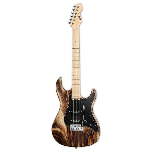 Esp Snapper Ctm Drift Wood Burner Satin Elektro Gitar - Görsel 2