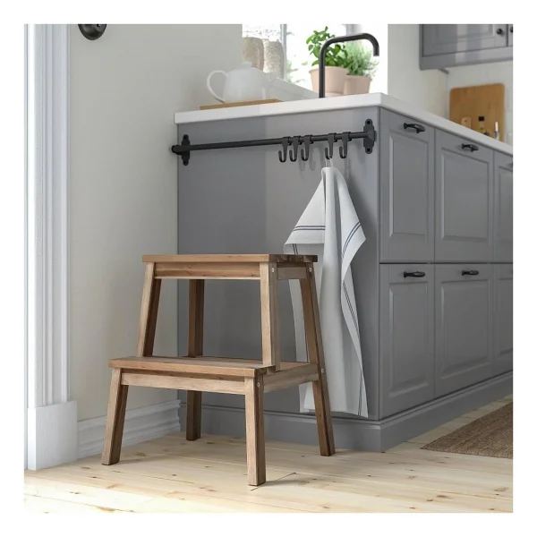 Ikea Bekvam Akasya Tabure 70569545 - Çok Renkli - Görsel 2