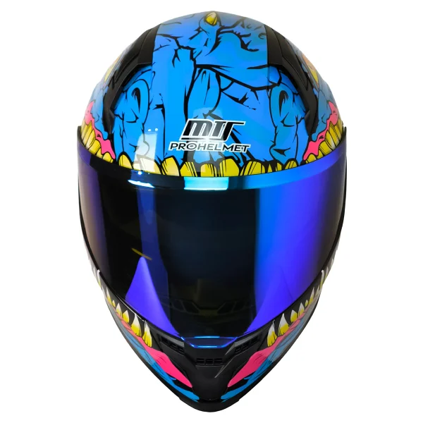 Mts M-910 Kraken Full Face Kapalı Motosiklet Kaskı - Çok Renkli - Görsel 2