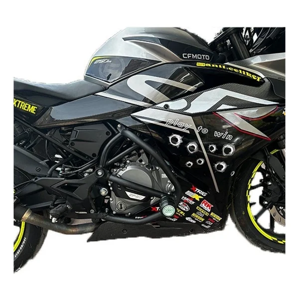 Cf Moto Cf Moto Sr 250 2020 - 2024 Uyumlu Motor Koruma Demiri Siyah - Görsel 3