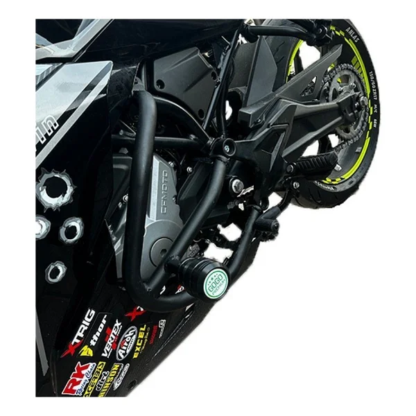 Cf Moto Cf Moto Sr 250 2020 - 2024 Uyumlu Motor Koruma Demiri Siyah - Görsel 4