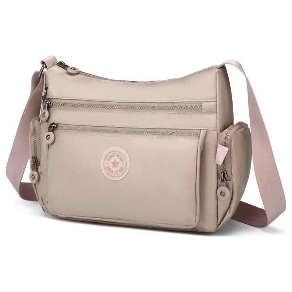 Smart Bags Metalik Kumaş Kadın Postacı Çantası Smart Bags 1115 - Rose - Görsel 2