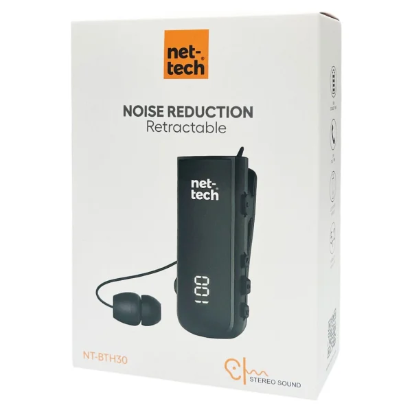 Nettech NT-BTH30 Makaralı Kulak İçi Bluetooth Kulaklık - Görsel 5