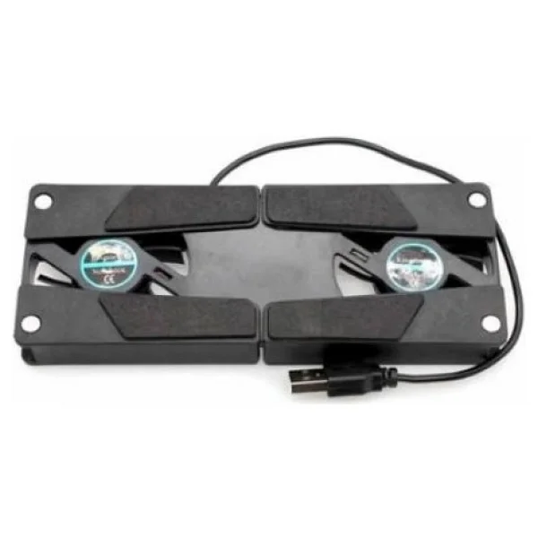 3b Trend 3b Trend Portatif Katlanabilir Çift Fanlı Laptop Soğutucu Stand - Görsel 2