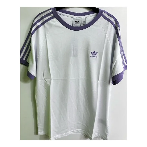 Adidas Adicolor Classics 3-Stripes Ia4846 Beyaz Kısa Kollu Bisiklet Yaka Erkek Tişört - Görsel 2