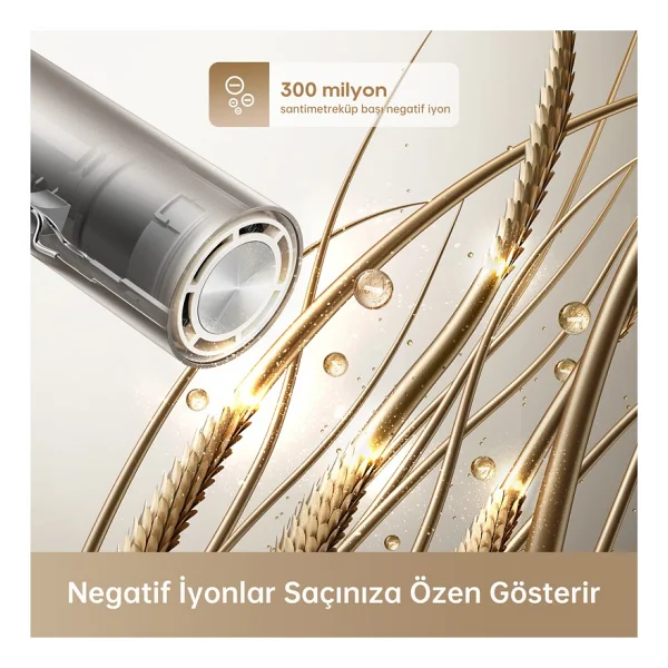 Dreame Hair Pocket Titanyum Altın Saç Kurutma Makinesi - Görsel 4