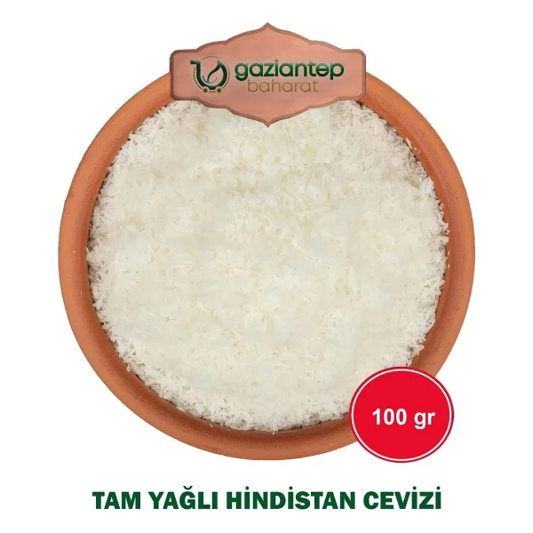 Gaziantep Baharat Hindistan Cevizi 100 Gr - Doğal Öğütülmüş Gaziantep'ten Taze Ve Lezzetli - 100 Gr - Görsel 2