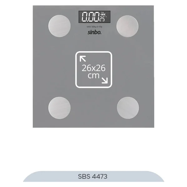 Sinbo Sbs-4473 Akıllı Dijital Baskül - Görsel 3