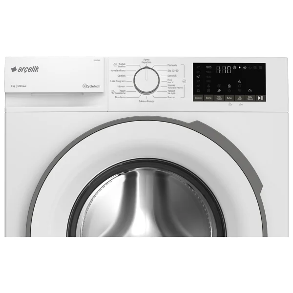 Arçelik 9120 Tmx 1200 Devir 9 Kg Çamaşır Makinesi - Görsel 5