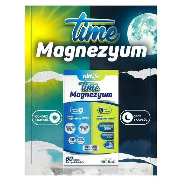 Nbt Life Time Magnezyum 60 Kapsül - Görsel 10
