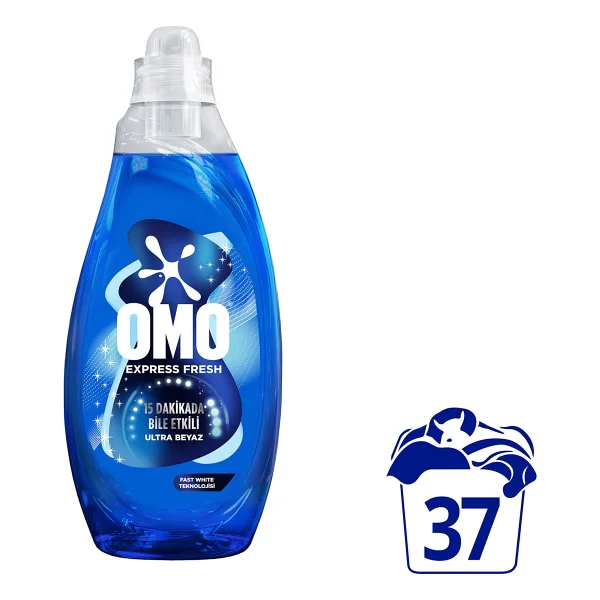 Omo Express Fresh Ultra Beyaz Sıvı Deterjan 1.48 Lt - Görsel 10