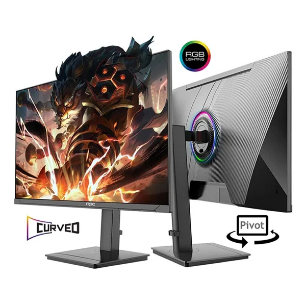 Npc Md2729-K3 27 Inç 280hz 1ms Fullhd Wled Speaker 1500r Va Curved Oyuncu Monitörü - Görsel 2