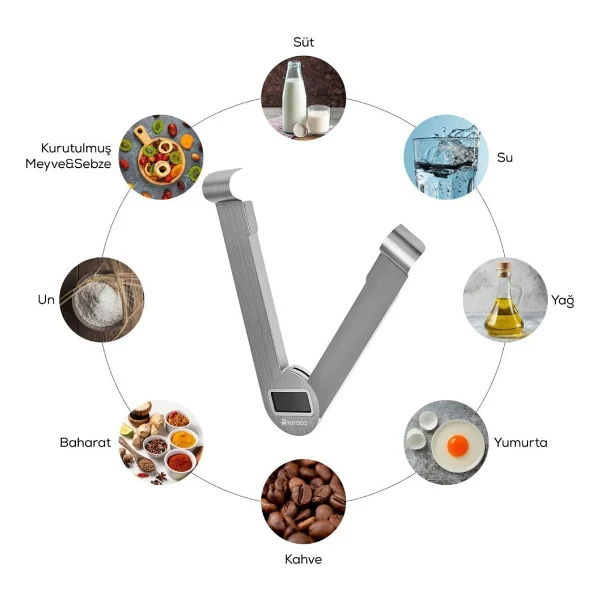 Karaca Gastro Scale 1001 Mutfak Tartısı - Görsel 6